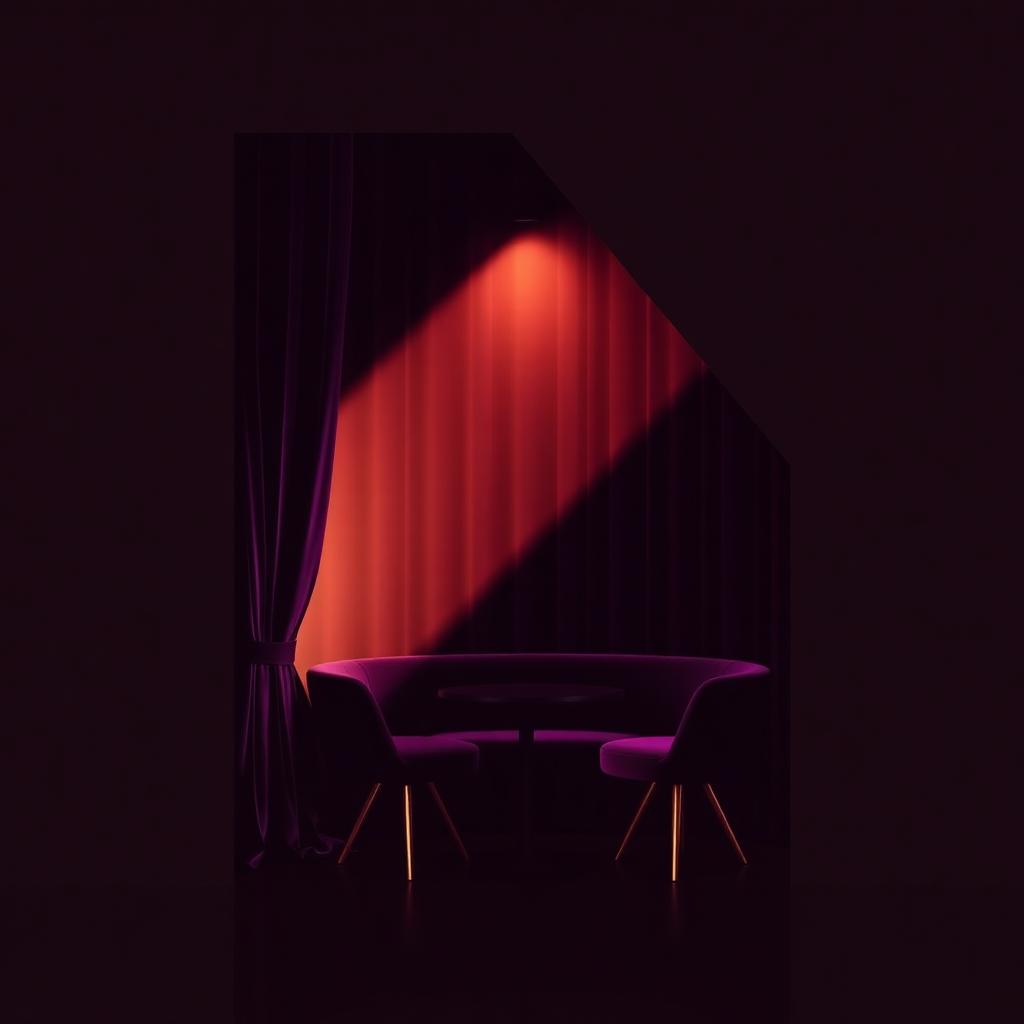 Interior of Velvet Room lounge with warm amber lighting, bar seating, and sports TVs